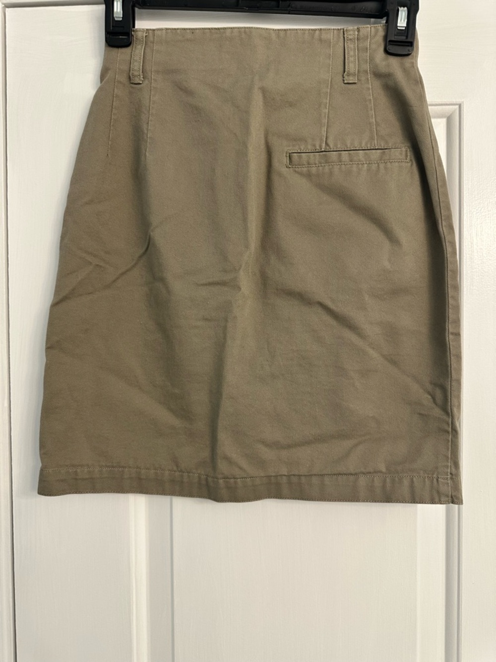 GAP Vintage Y2K Khaki Mini Pencil Skirt - Picture 6 of 7